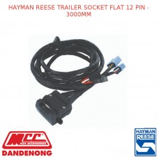 HAYMAN REESE TRAILER SOCKET FLAT 12 PIN - 3000MM